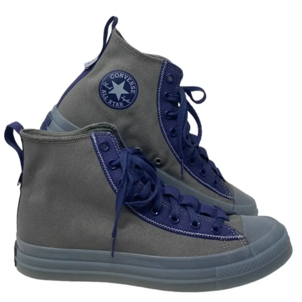 Converse Chuck Taylor CX Shoes Skate Men Size Casual Hi Gray Navy Canvas A05204C - Picture 1 of 10
